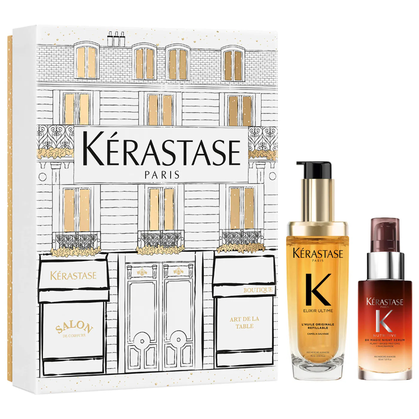 Kérastase | Elixir Ultime & 8H Magic Bestsellers Hair Gift Set