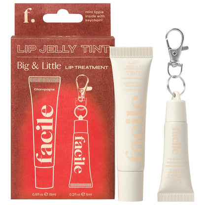 Facile | Big & Little Lip Jelly Treatment Duo + Keychain