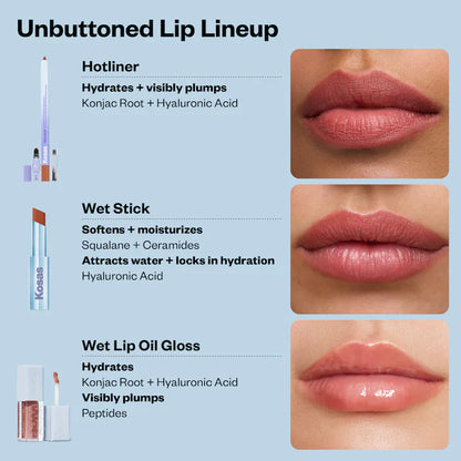 Kosas | Unbuttoned Lip Set