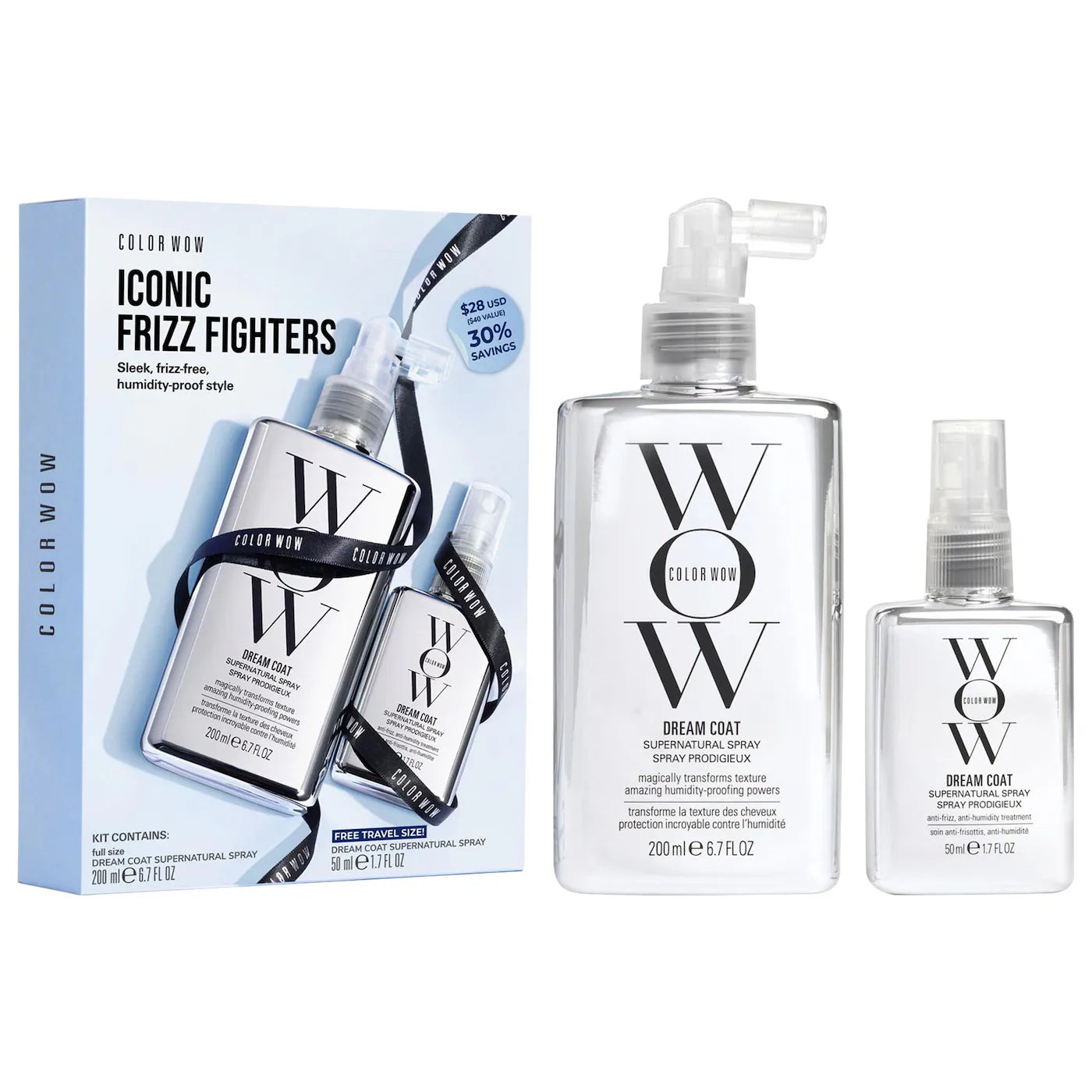 COLOR WOW | Dream Coat Iconic Frizz Fighters Hair Duo Gift Set