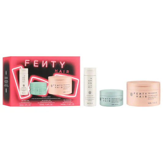 Fenty Beauty by Rihanna | The Rich Curls 3-Piece Curl-Defining Hair Gift Set