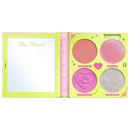 Too Faced | Fairytale Crush Blush & Highlighter Palette Makeup Set