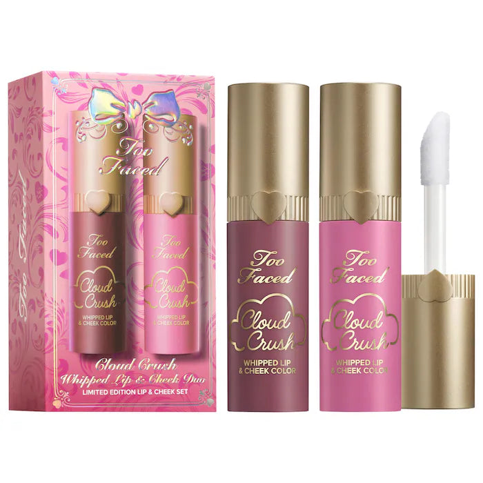 Too Faced | Cloud Crush Whipped Lip & Cheek Duo Makeup Gift Set
