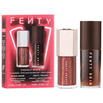 Fenty Beauty by Rihanna | Chocolit Treatz Lip Luminizer + Lip Oil Duo