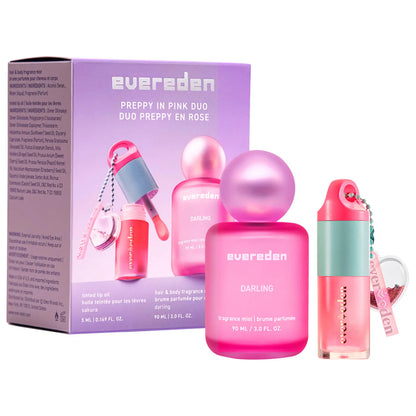 Evereden | Preppy In Pink Lip + Fragrance Duo
