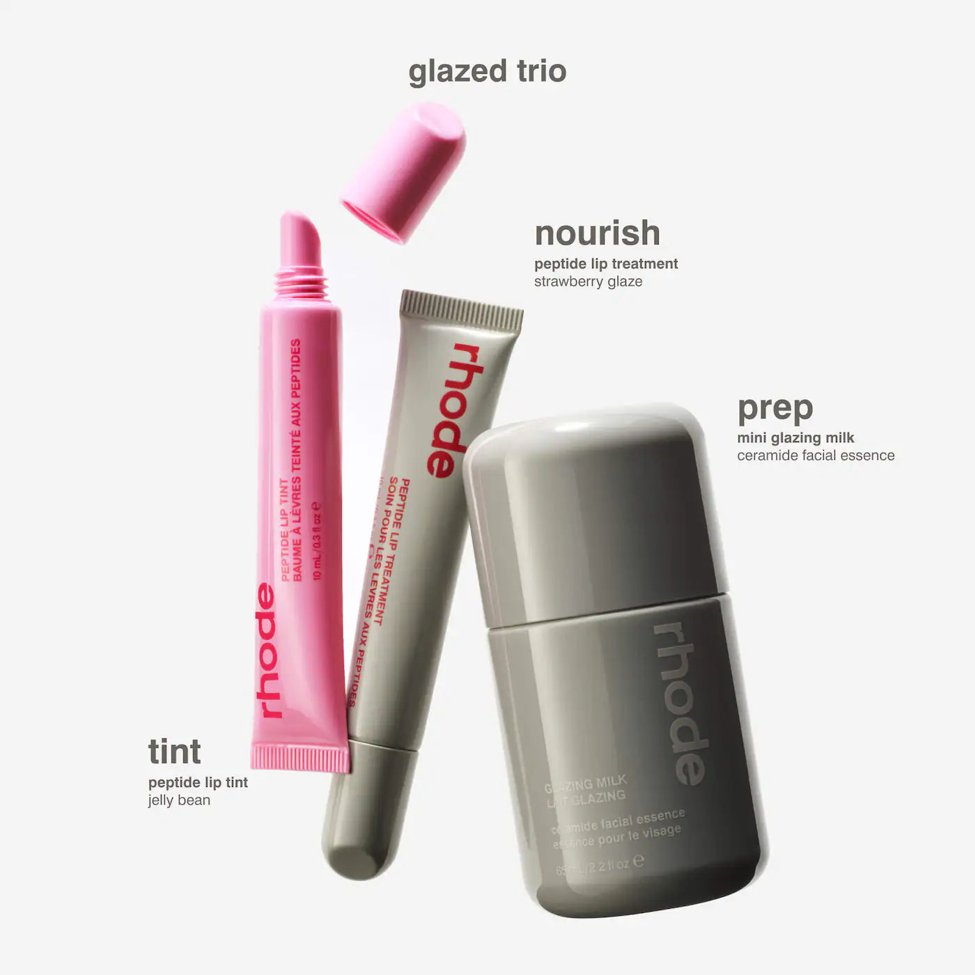 R h o d e | Holiday Glazing Milk Trio Set – DaMar Beauty