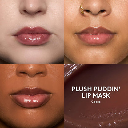 Fenty Beauty by Rihanna | Plush Puddin’ Intensive Recovery Lip Mask With Pomegranate Sterols + Vitamin E
