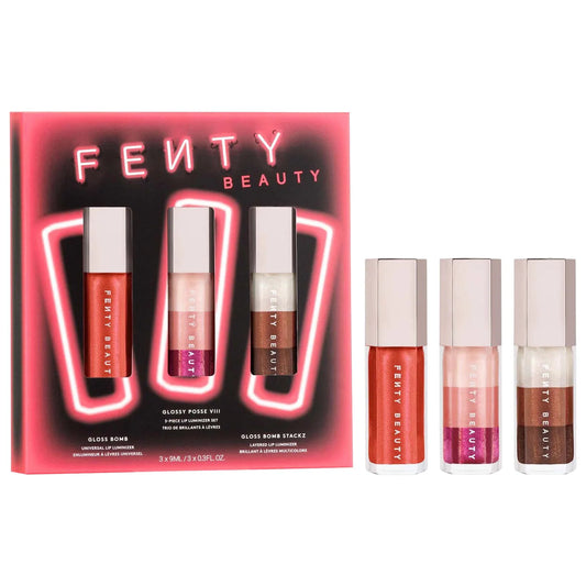 Fenty Beauty by Rihanna | Glossy Posse VIII 3-Piece Lip Luminizer Set