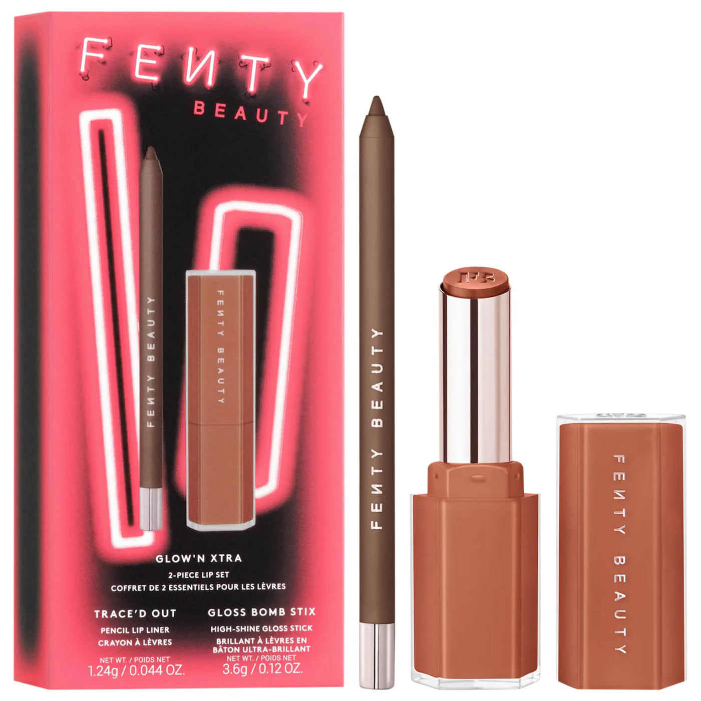 Fenty Beauty by Rihanna | Glow'n Extra 2-Piece Lip Set
