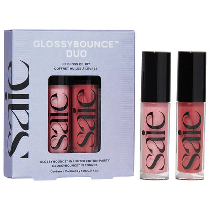 Saie | Glossybounce™ Lip Gloss-Oil Duo Gift Set