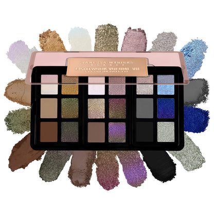 Danessa Myricks Beauty | LIGHTWORK VII The Freedom Makeup Palette: Magnetic, Customizable, Stackable Palette with Illuminating Pigments for Eyes, Face & Lips