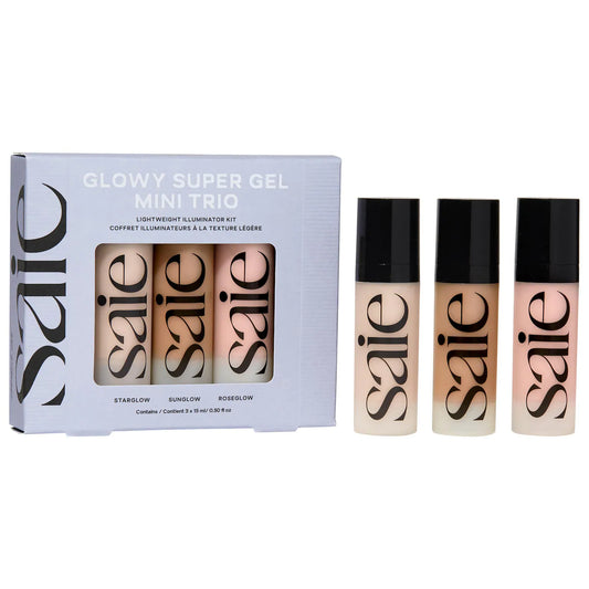 Saie | Mini Glowy Super Gel Trio Gift Set