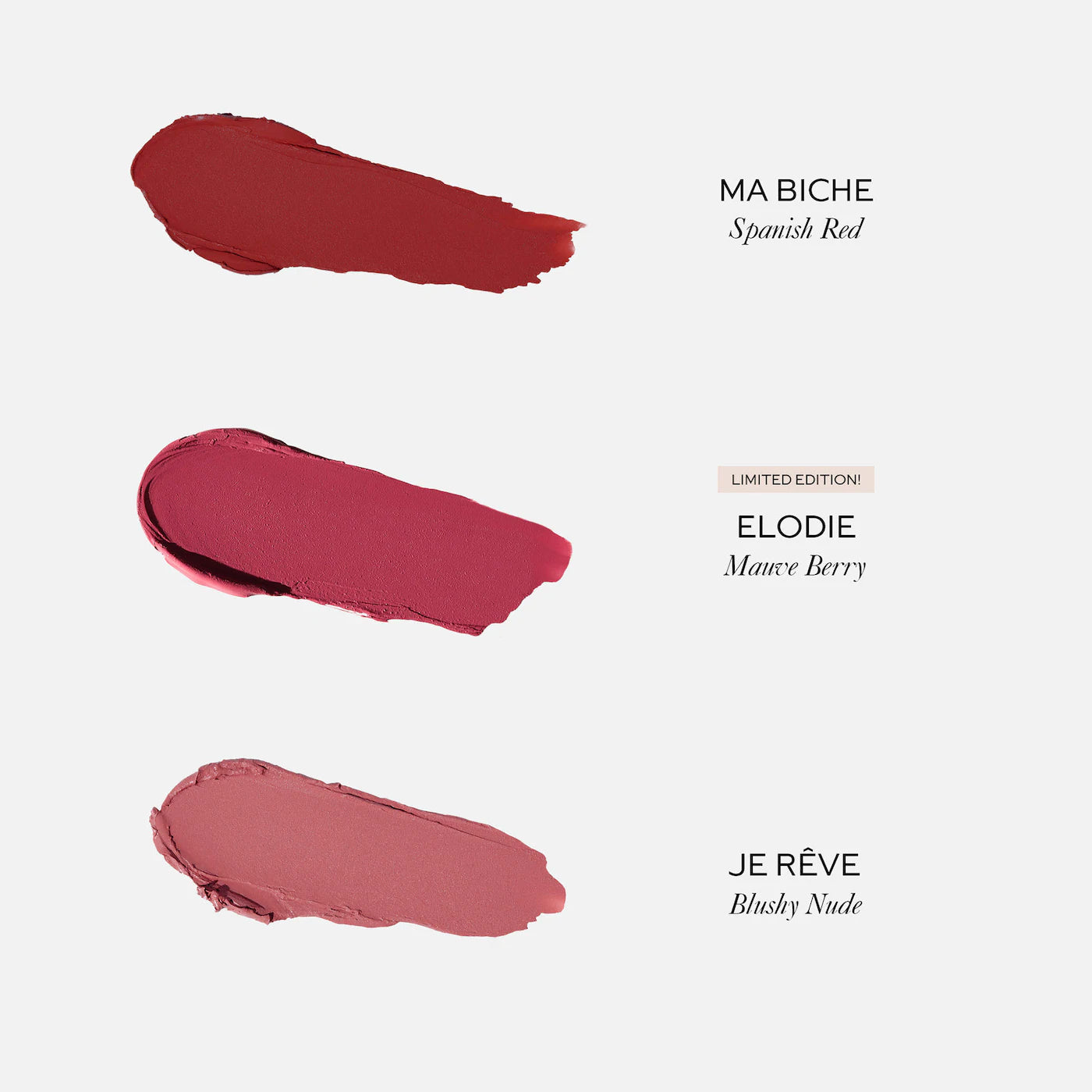 Westman Atelier | Mini Lip Suede Hydrating Matte Lipstick Trio Gift Set