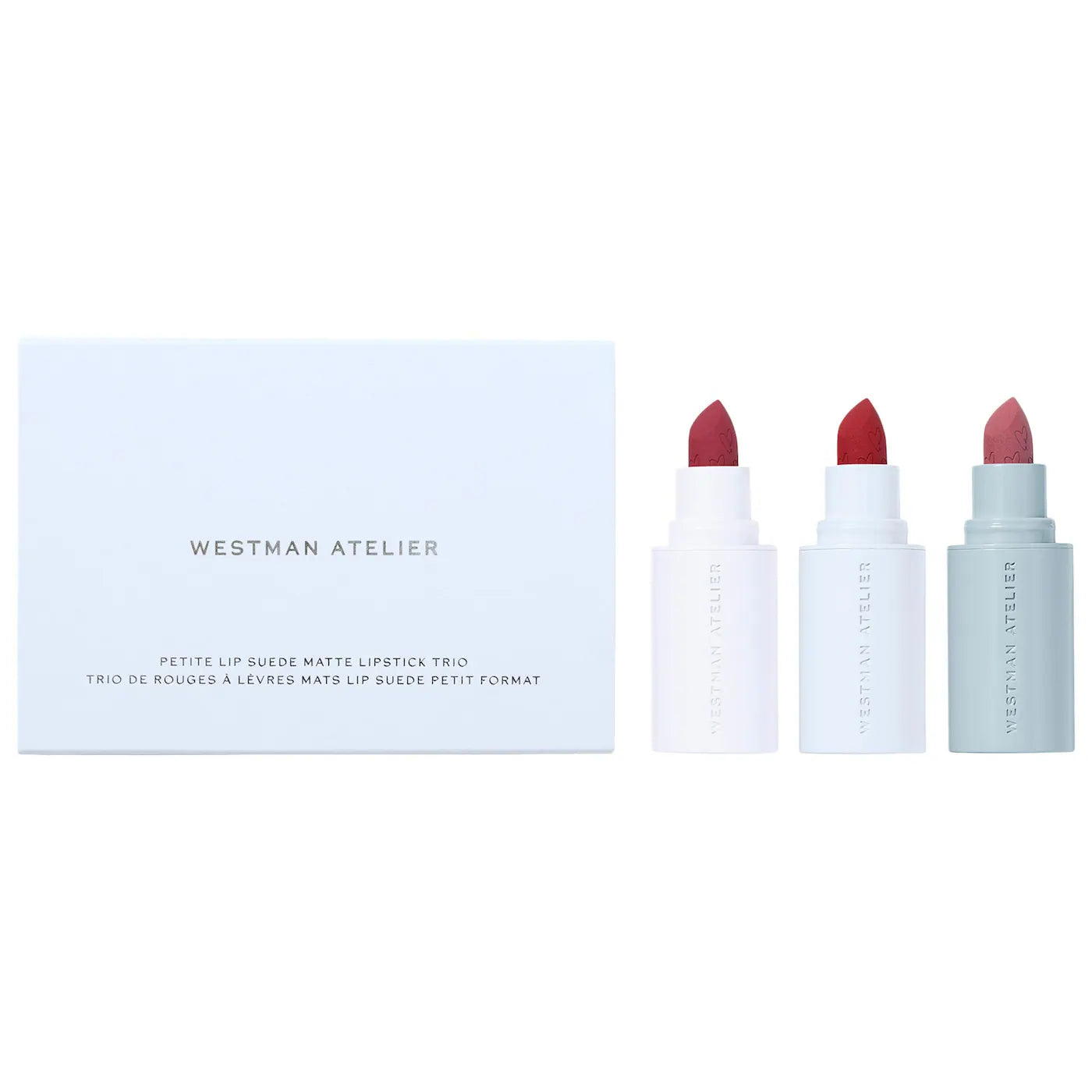 Westman Atelier | Mini Lip Suede Hydrating Matte Lipstick Trio Gift Set