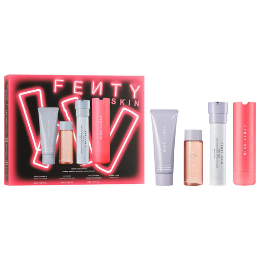 Fenty Beauty by Rihanna | Skincare Lov'rs Cleanser, Toner, SPF Moisturizer + Collector's Case