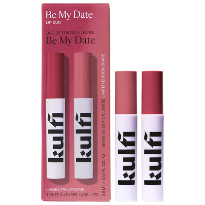 Kulfi | Be My Date Lassi Lips Staining Lip Oil Duo Set