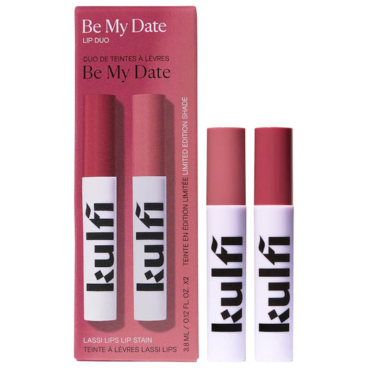 Kulfi | Be My Date Lassi Lips Staining Lip Oil Duo Set