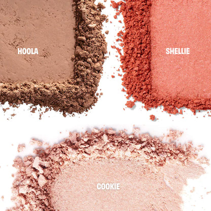 Benefit Cosmetics | Mini Game On Glow Bronzer, Blush & Highlighter Palette