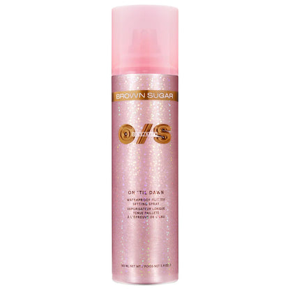 ONE/SIZE by Patrick Starrr | On 'Til Dawn Waterproof Glitter Setting Spray - Brown Sugar