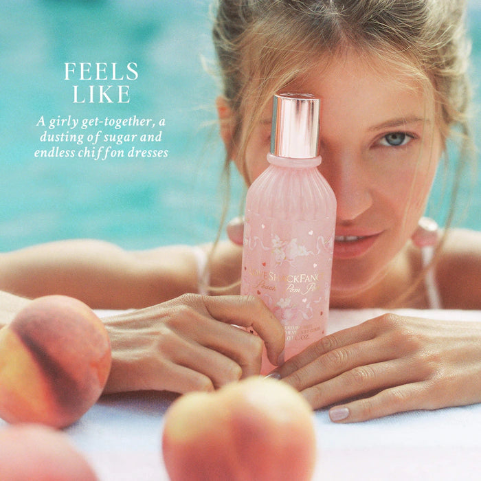 LoveShackFancy | Peach Pom Pom Hair & Body Mist