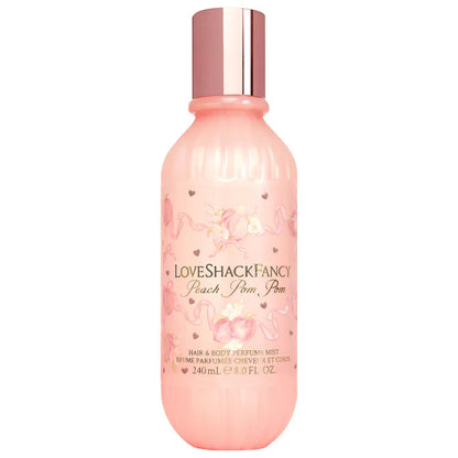 LoveShackFancy | Peach Pom Pom Hair & Body Mist