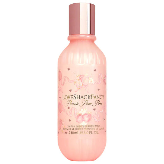 LoveShackFancy | Peach Pom Pom Hair & Body Mist