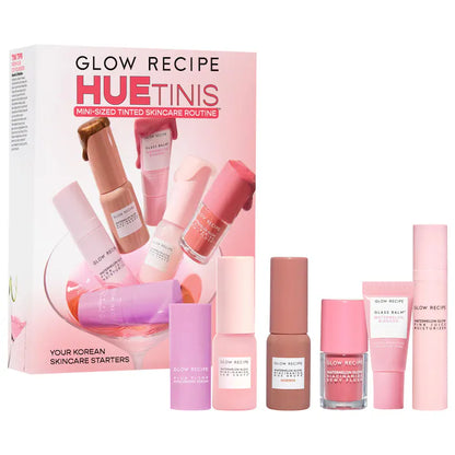 Glow Recipe | Huetinis Mini Tinted Skincare Set