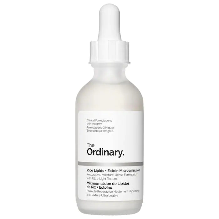 The Ordinary | Rice Lipids + Ectoin Microemulsion Moisturizer for Soothing Hydration & Reduced Redness