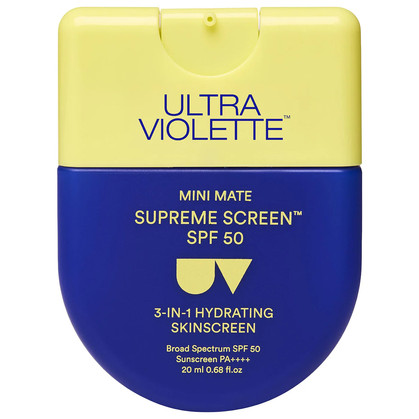 Ultra Violette | Supreme Screen SPF 50 Mini Mate Facial Sunscreen Moisturizer and Primer