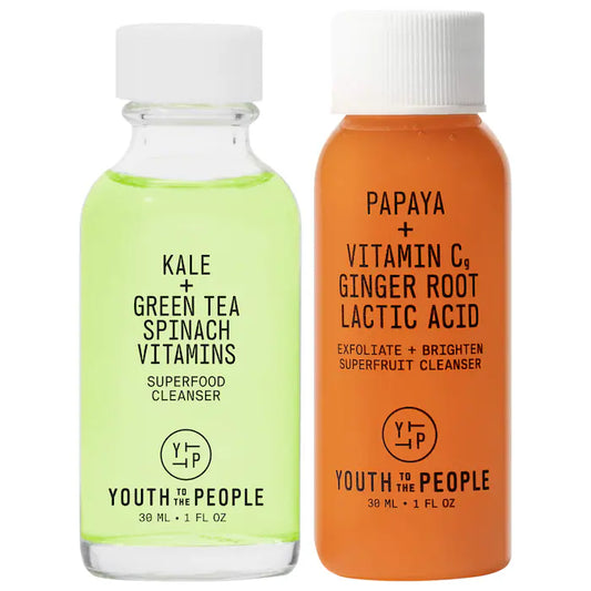 Youth To The People | Super Cleanser Trio Bundle: Superfood, Superfruit and Adaptogen Cleanser