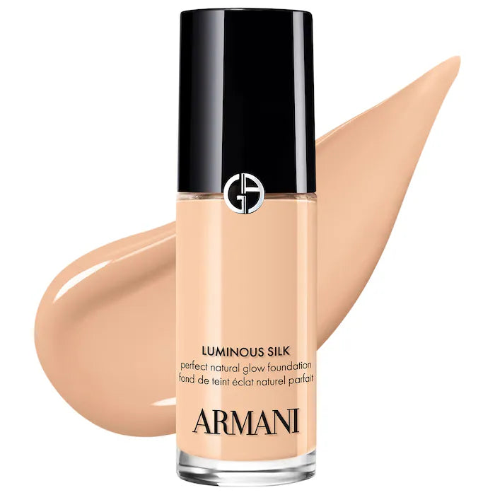 Armani Beauty | Mini Luminous Silk Natural Glow Blurring Liquid Foundation with 24 Hour Wear