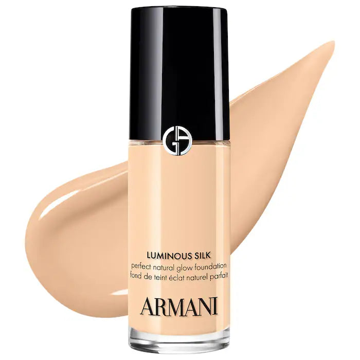 Armani Beauty | Mini Luminous Silk Natural Glow Blurring Liquid Foundation with 24 Hour Wear