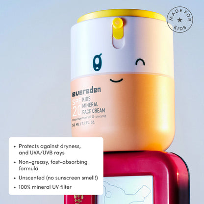 Evereden  |  Kids 2-in-1 Mineral Face Cream & Sunscreen SPF20