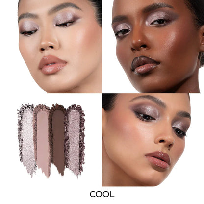 Natasha Denona | Luxe Glam Compact Quad Eyeshadow Palette