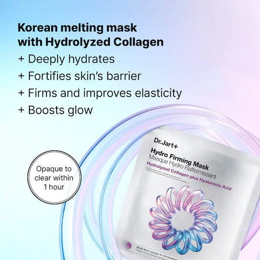 Dr. Jart+ |  Hydro Firming Korean Face Mask with Hydrolyzed Collagen