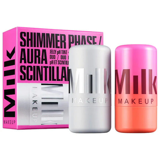MILK MAKEUP | Shimmer pHase Cooling Water Jelly Tint + Highlight Set