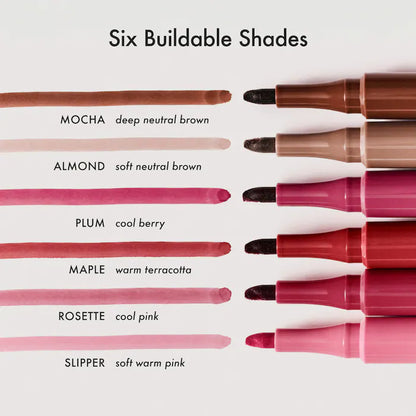 Summer Fridays | Flushed Lip Stain 12HR Transfer-Proof Lip Tint