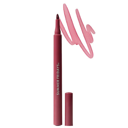 Summer Fridays | Flushed Lip Stain 12HR Transfer-Proof Lip Tint