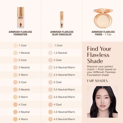 Charlotte Tilbury | Airbrush Flawless Crease-Proof Long-Wear Blur Concealer with Hyaluronic Acid