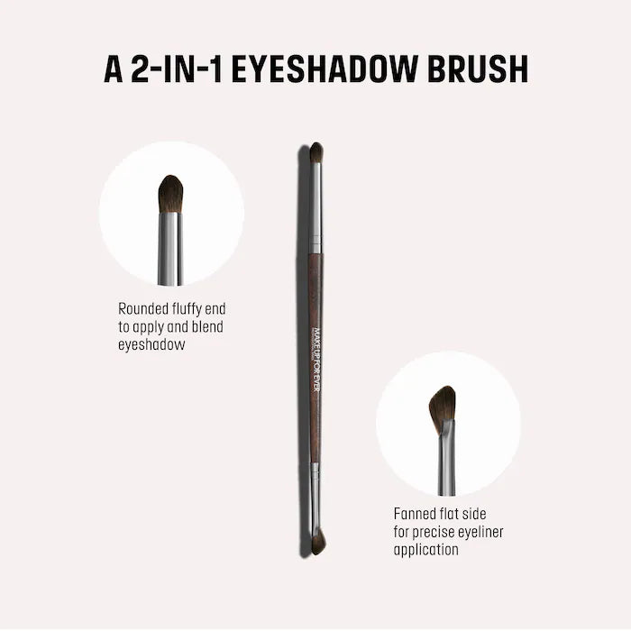 MAKE UP FOR EVER  | 262 Dual-Ended Eyeshadow & Eyeliner Brush