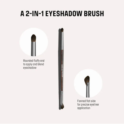 MAKE UP FOR EVER  | 262 Dual-Ended Eyeshadow & Eyeliner Brush