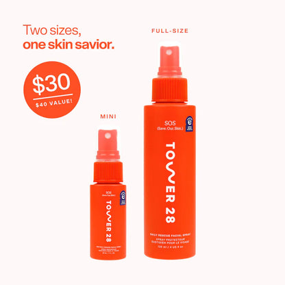 Tower 28 Beauty | SOS Hypochlorous Acid Spray Duo Skincare Set