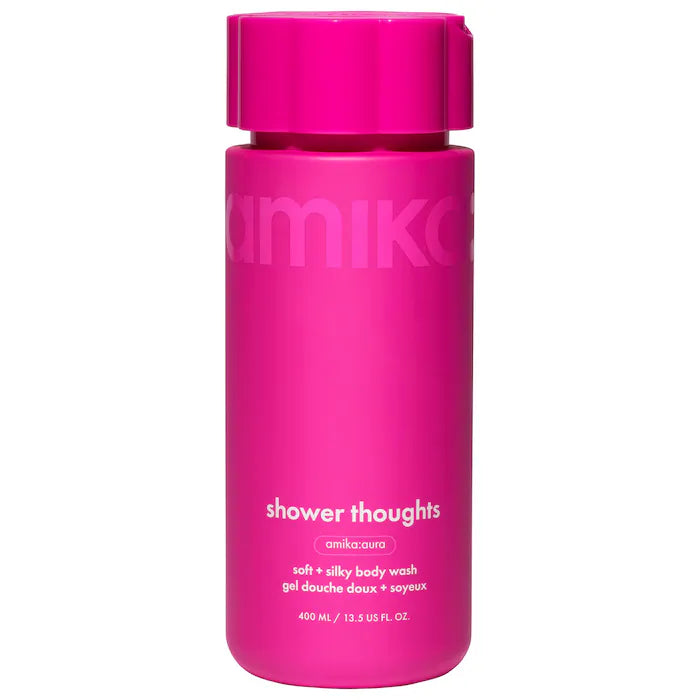 Amika | Gel de baño suave y sedoso Shower Thoughts con AHA y glicerina