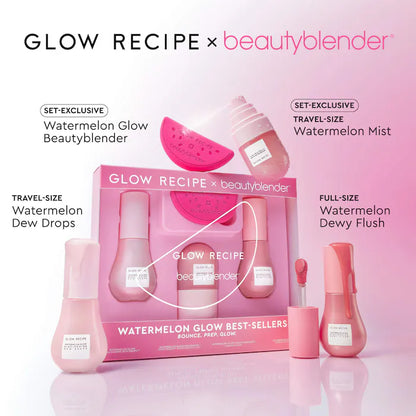 Glow Recipe | Glow Recipe X Beautyblender Watermelon Glow Bestsellers
