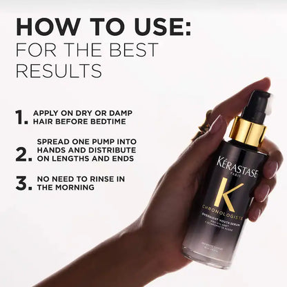Kerastase | Chronologiste Overnight Youth Serum for Dry, Thin, Aging Hair
