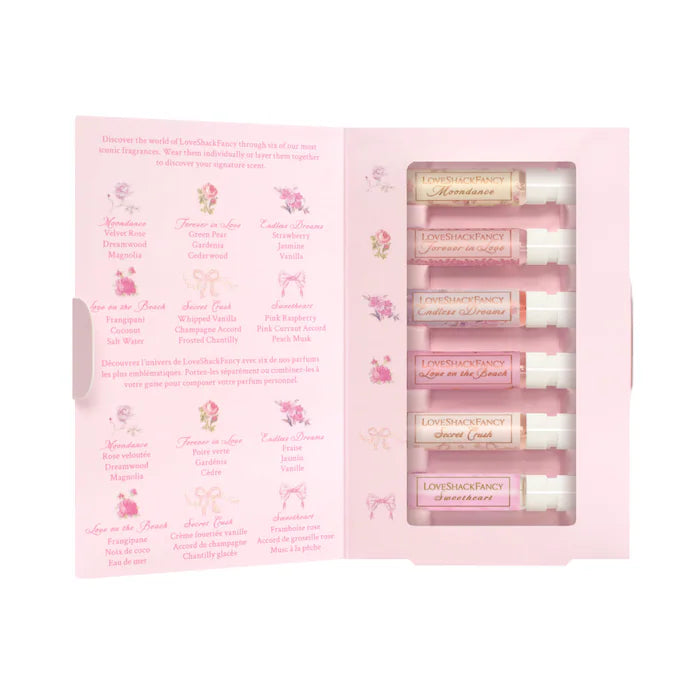 LoveShackFancy | Signature Perfume Library Eau de Parfum Perfume Discovery Set