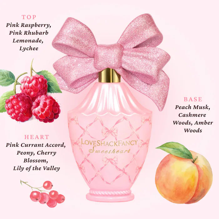 LoveShackFancy | Sweetheart Eau de Parfum with Raspberry and Peach