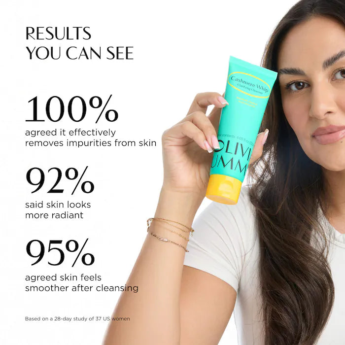 OLIVIAUMMA | Cashmere Whip Clarifying Face Cleanser and Gentle Exfoliator with Heartleaf