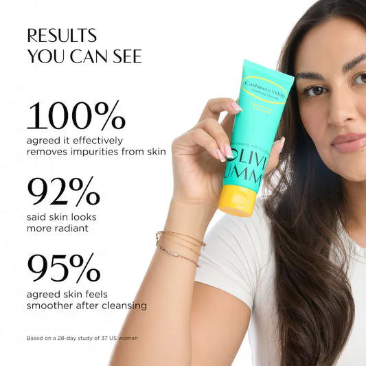 OLIVIAUMMA | Cashmere Whip Clarifying Face Cleanser and Gentle Exfoliator with Heartleaf