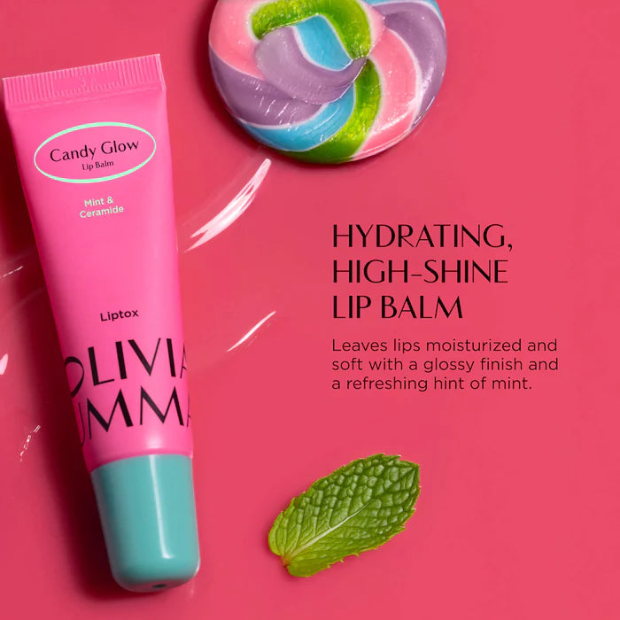 OLIVIAUMMA | Candy Glow Lip Balm Sheer Lip Tint with Ceramide
